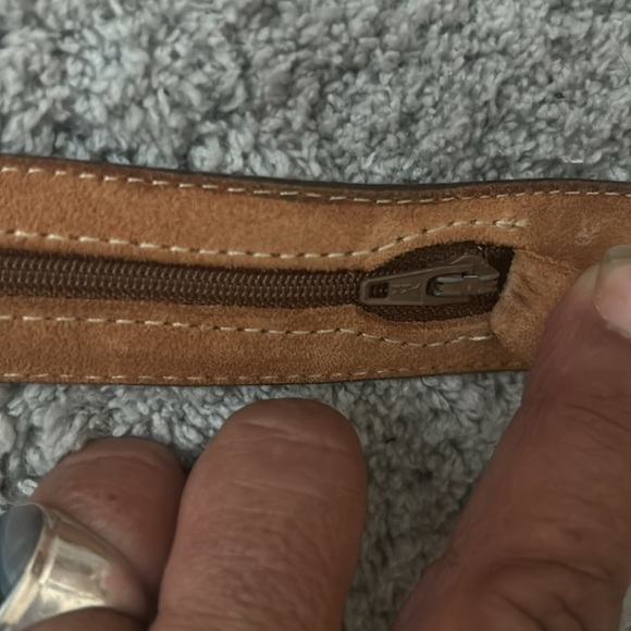 MUST SEE!!! Vintage Orvis Men’s brown leather braided trout belt 36 EUC - Picture 8 of 14